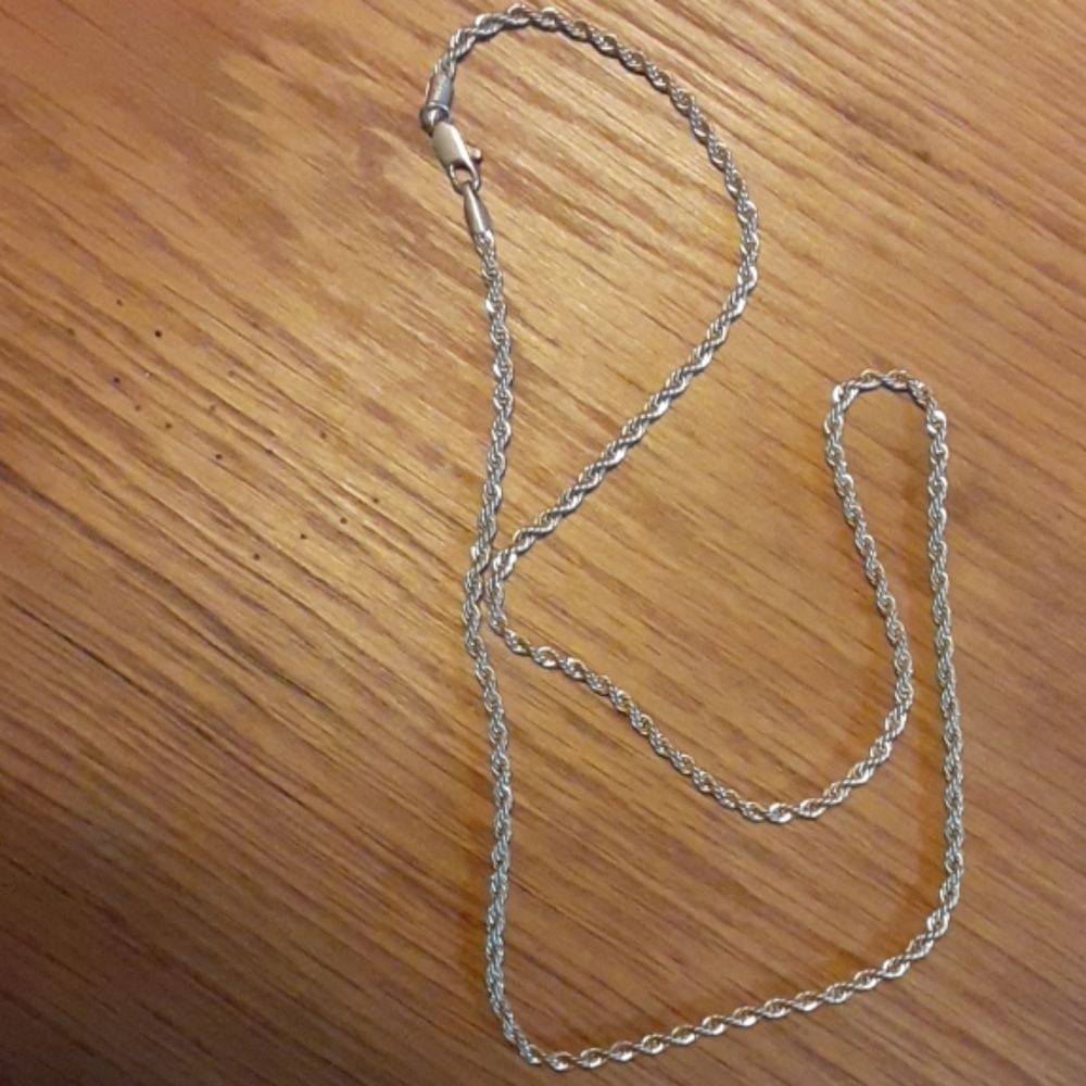 14k gold plated chain.
